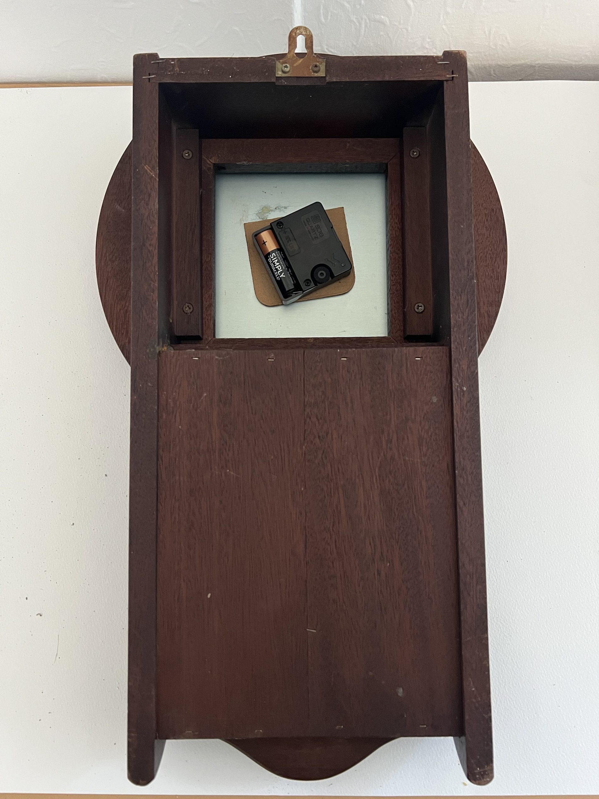 Acctim Wooden Wall Clock – Traditional Drop Case – Quartz - Image 2