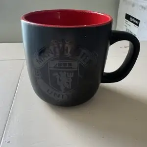 Manchester United Large Mug Black Red Coffee Cup